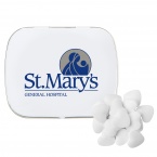 Domed Tin with Heart Shaped Mints