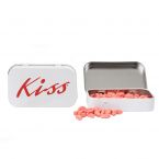 Rectangular Tin with Lip Shaped Mints