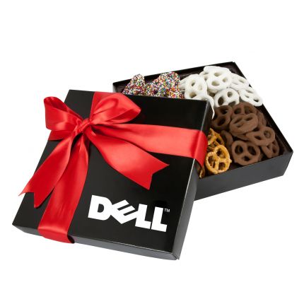 4 Delights Gift Box - Assorted Mini Pretzels