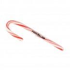 Large Candy Cane w/Clear Label