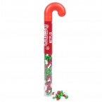 Holiday Candy Cane Tube with Frostys Forest Candies