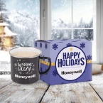 Enamel Camping Mug Candle With Custom Gift Box