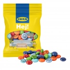 2oz. Full Color DigiBag™ with Imprinted Chocolate Buttons