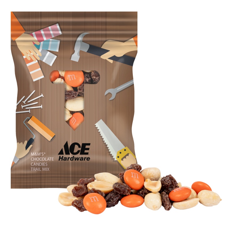 2oz Full Color Digibag with Color Choice M&M'S Trail Mix