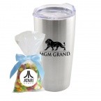 Tumbler with Gourmet Jelly Beans Mug Drop