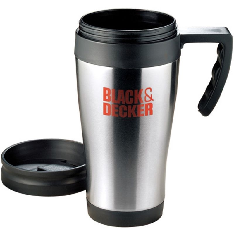 16 oz Stainless Steel Insulated Travel Mug