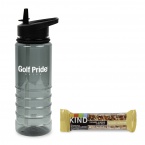 On the Go Sip n' Snack with 25 oz Tritan Water Bottle
