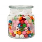 22oz. Glass Jar - Rainbow Bubble Gum