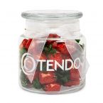 22oz. Glass Jar - Stock Wrapped Candies