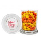 Glass Gourmet Jar - Chocolate Buttons