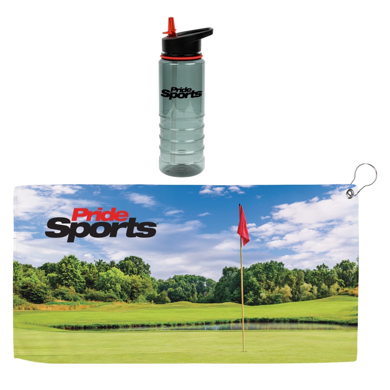 Hole in One Sports Bottle Gift Set 