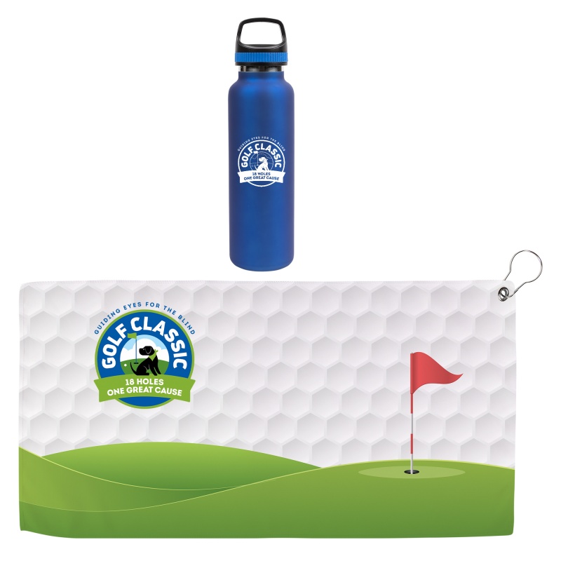 Hole in One Satin Bottle Gift Set