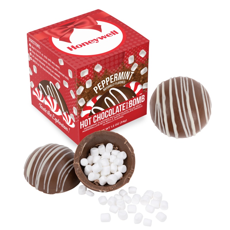 Hot Cocoa Bomb - Peppermint Flavor