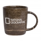 ACE USA Wood Look Porcelain Mug