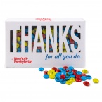 1 lb. M&M'S&reg; Thanks for All You Do Diecut Box