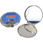 Round Metal Compact Mirror