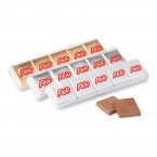 Ten Piece Chocolate Foiled Square Acetate