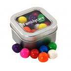 Window Tin with Gumballs