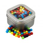 Window Tin with Mini Jawbreakers