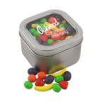Window Tin with Candy Fruits