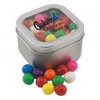 Window Tin with Gumballs