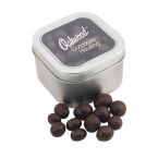 Window Tin with Choc Espresso Beans