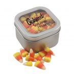 Window Tin with Candy Corn