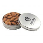 Round Tin with Almonds