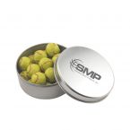 Round Tin with Chocolate Tennis Balls