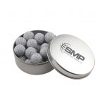 Round Tin with Chocolate Golf Balls