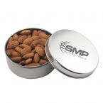 Round Tin with Almonds