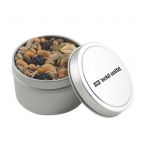 Round Tin with Trail Mix