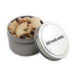 Round Tin with Animal Crackers