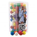 Large Acrylic Box with Gumballs