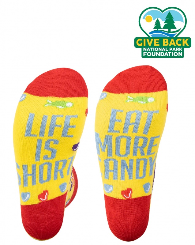 ACE Life Is Short, Eat More Candy Dress Socks