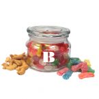 3 1/4" Round Glass Jar with Candy Fills