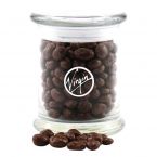 Jar with Choc Covered Raisins