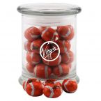 Jar with Chocolate Footballs