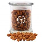 Jar with Honey Roasted Peanuts