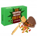Clever Candy Smash Chocolate Heart with Gummy Bears