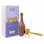 Smash Chocolate with Champagne Bubbles