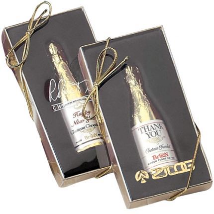 Chocolate Champagne Bottle