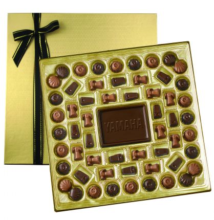 Large Custom Chocolate Delights Gift Box ( 1 1/2 lbs.)