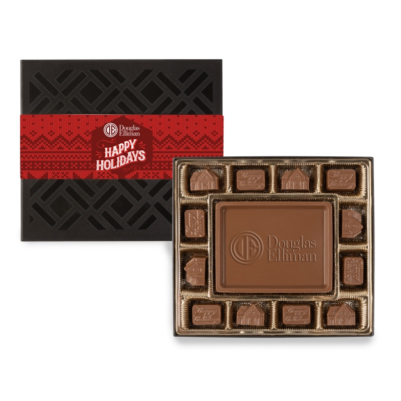 Small Deluxe Gift Box with Horizontal Full Color Band 