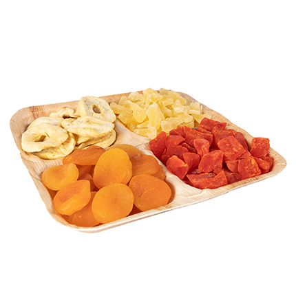 Verterra 4 Section Snack Tray