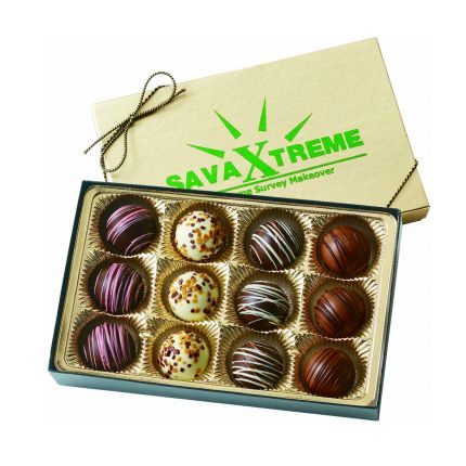 Truffle Gift Box with 12 Truffles