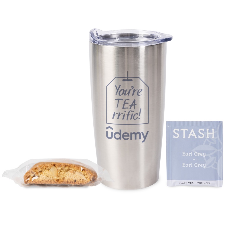 Stash Tea & Biscotti Tumbler Set