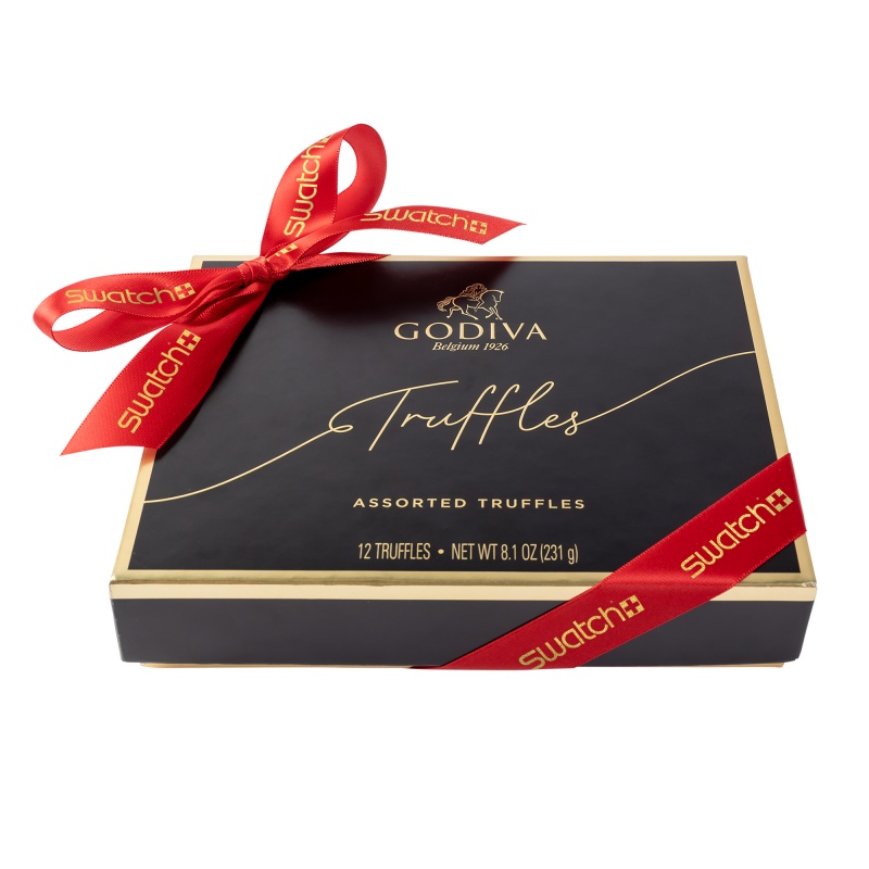 NC Custom Godiva 12 Piece Signature Truffles Box. Supplied By