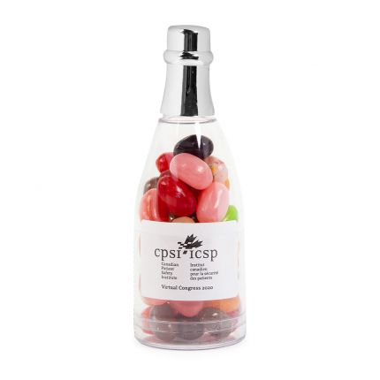 Champagne Bottle with Jelly Belly