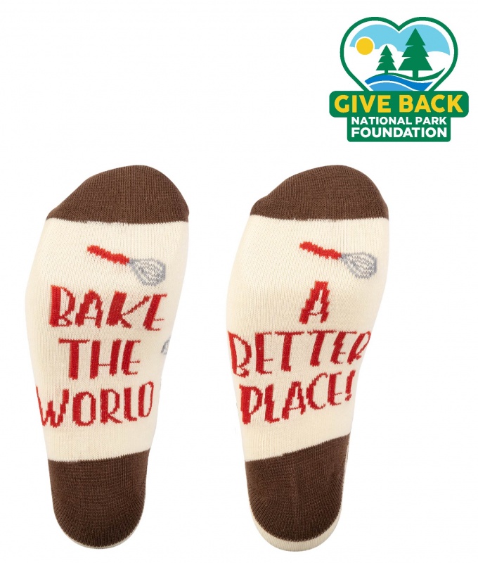 ACE Bake The World A Better Place Dress Socks